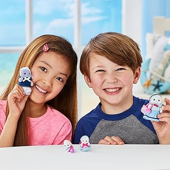 EPOCH - シルバニアファミリー　ミーアキャットファミリー　アザラシファミリー　未開封 Amazon | エポック(EPOCH) シルバニアファミリー 人形